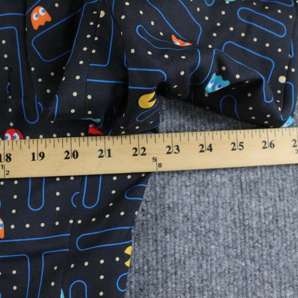 OppoSuits Pac Man Suit Mens US 44 EU 54 Black Maze Print Jacket Pants 2 Piece - Picture 7 of 16